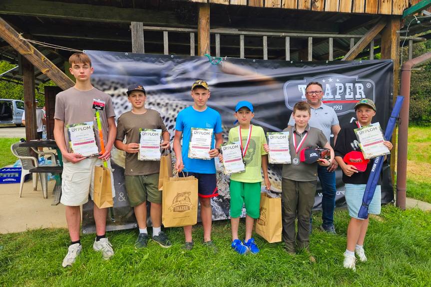 Młodzi wędkarze walczyli o Puchar Prezydenta Krosna
