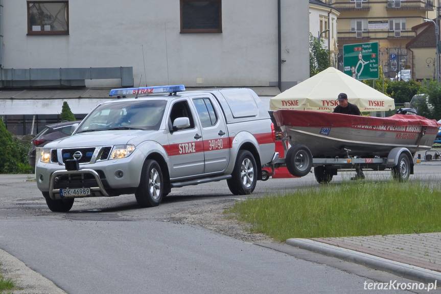 Trwają poszukiwania mężczyzny, który prawdopodobnie wpadł do rzeki