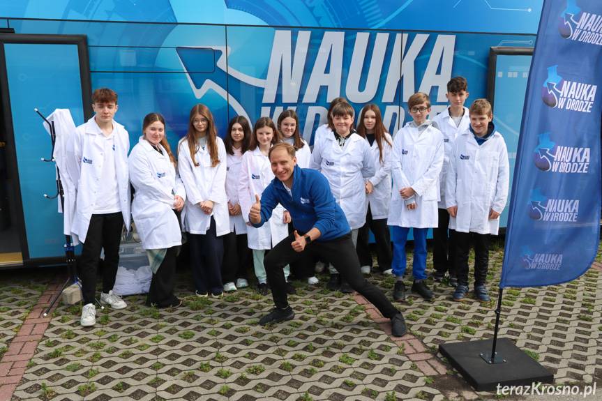 Naukobus Fundacji PGNiG Grupa Orlen zawitał do Wrocanki [ZDJĘCIA]