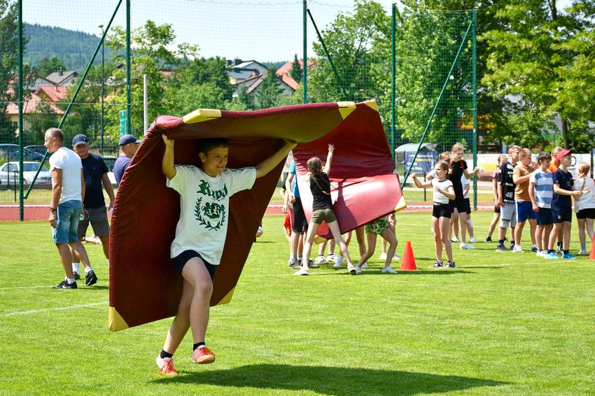 I Gminne Igrzyska Młodzieży Szkolnej w Rymanowie