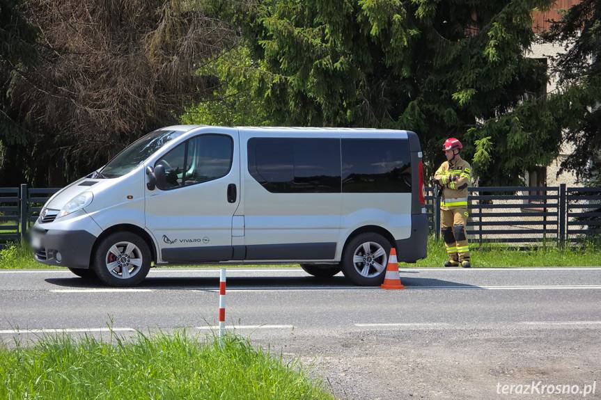 Wypadek w Potoku na DK28