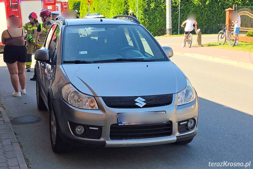 Kolizja w Łężanach