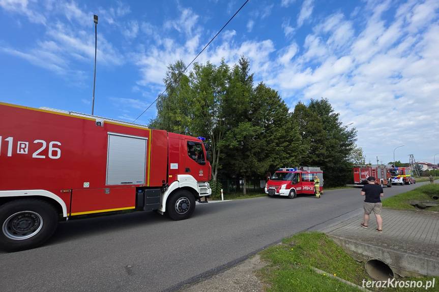 Żarnowiec. Zadymienie w domu, interweniowały służby