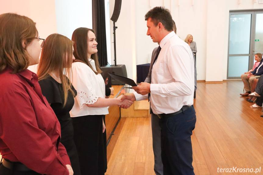 Młode Orły z gminy Rymanów uhonorowane przez burmistrza [ZDJĘCIA]