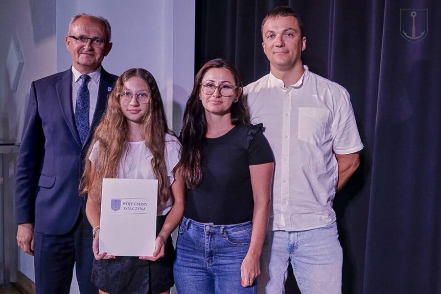 Uczniowie z Gminy Korczyna nagrodzeni za wyniki
