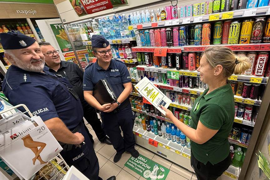 Policja i Komisja skontrolowały sprzedaż alkoholu w gminie Miejsce Piastowe