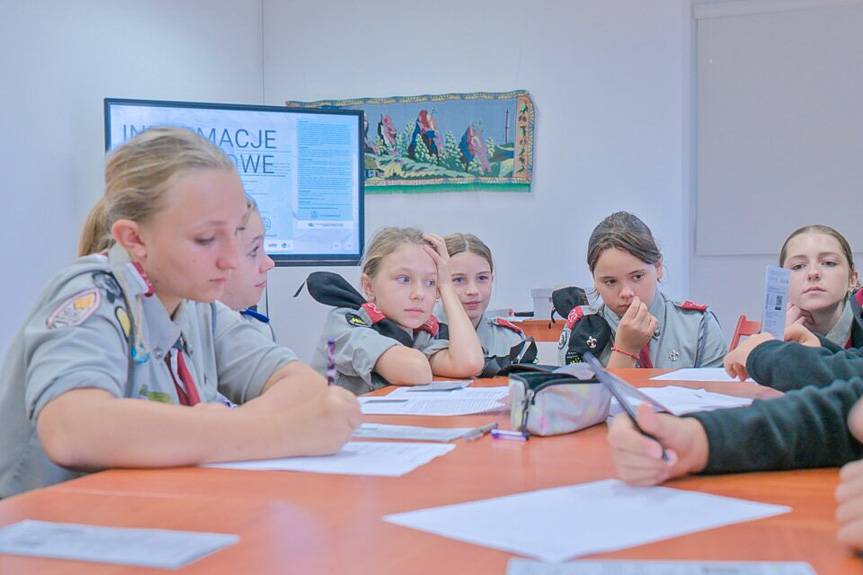 Harcerze przygotowali interaktywną lekcję historii Korczyny