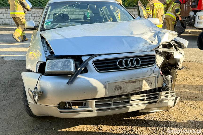 Rymanów. Zderzenie dwóch samochodów