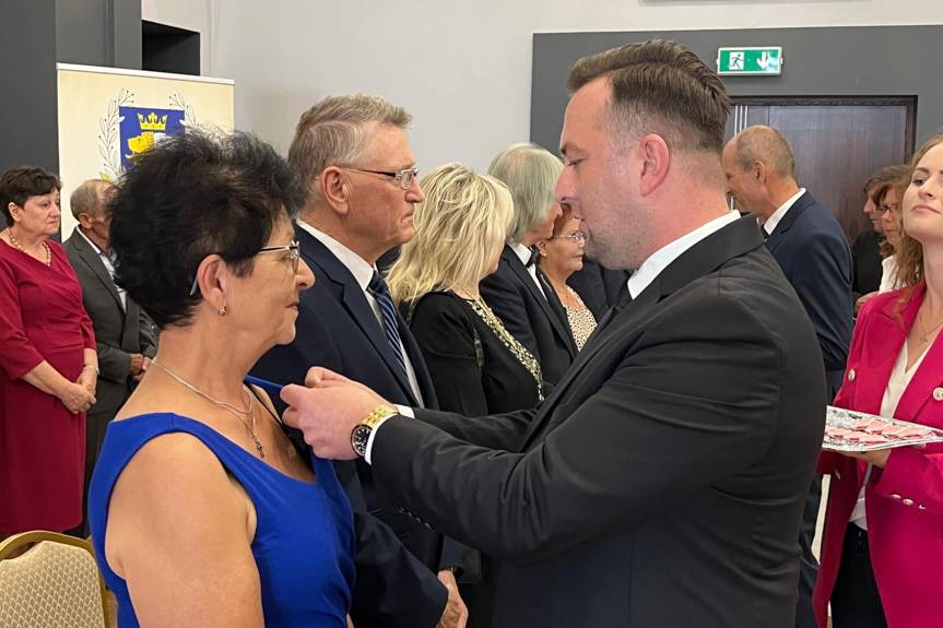 50 lat razem. Pary z gminy Krościenko Wyżne uhonorowane medalami