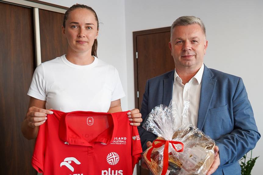 Siatkarka reprezentacji Polski gościła w Jedliczu