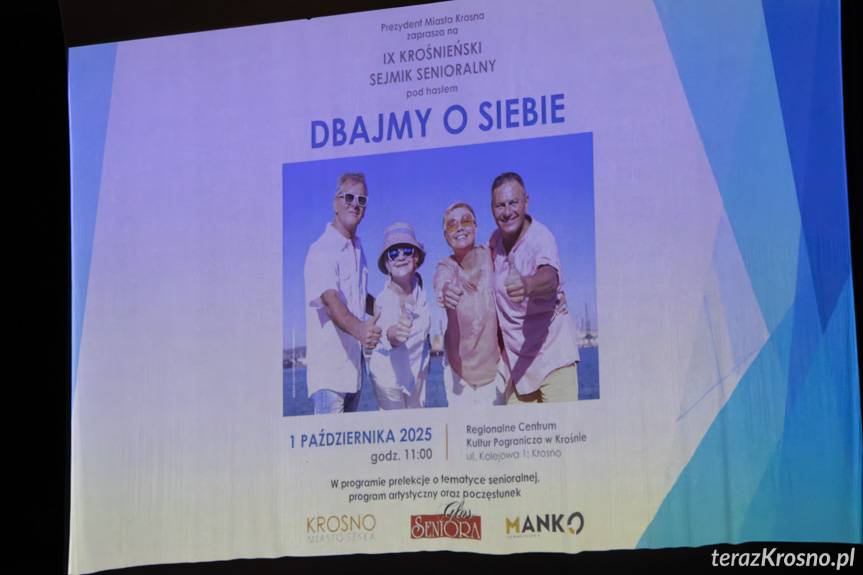 Dbajmy o siebie. Sejmik Senioralny w Krośnie