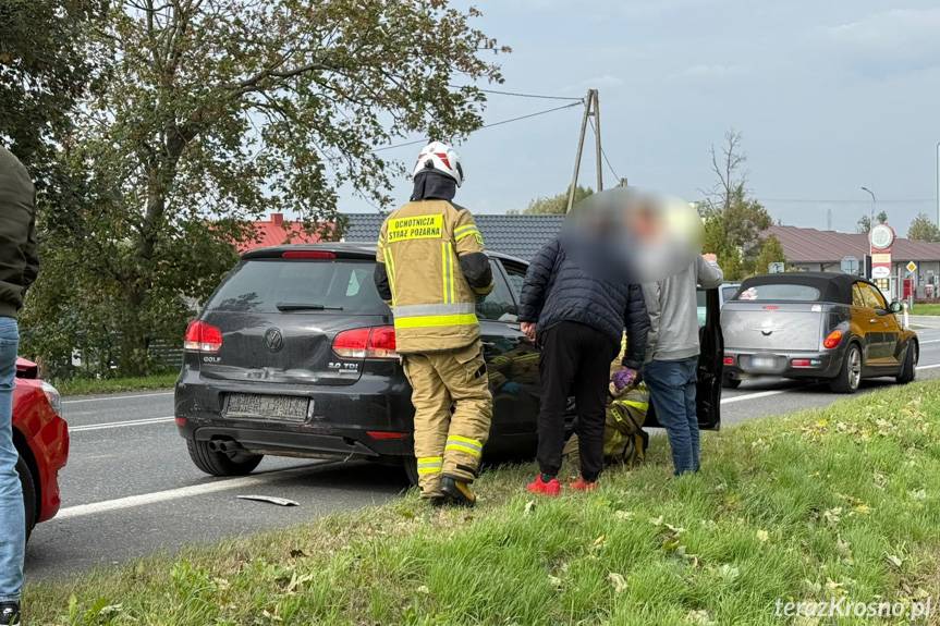 Wypadek w Iwoniczu na Floriańskiej