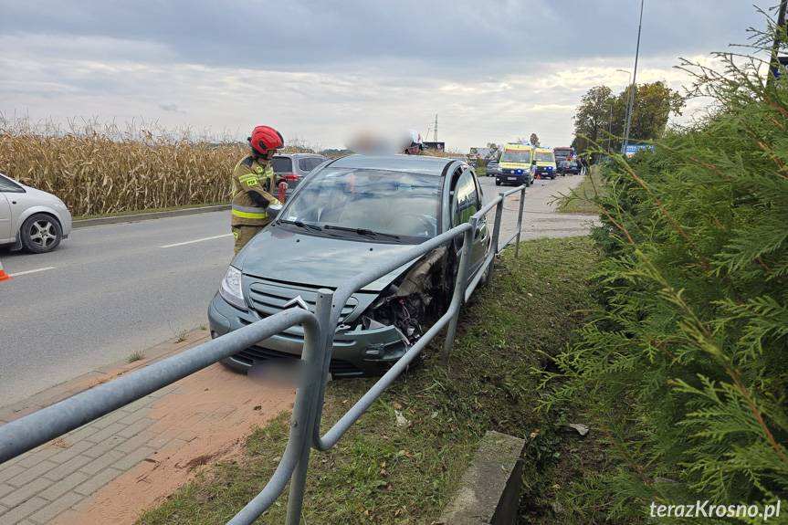 Kolizja na Korczyńskiej. Policja wyjaśnia okoliczności zdarzenia