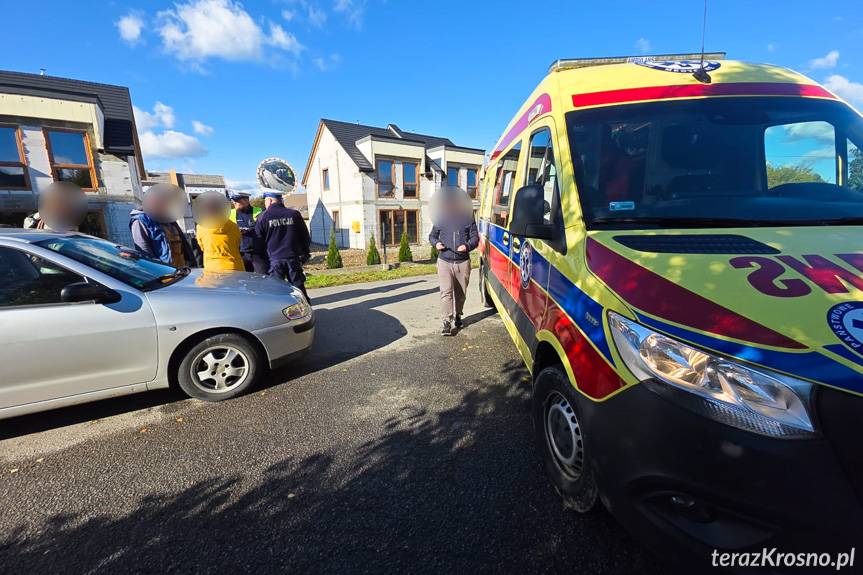 Potrącenie chłopca na hulajnodze