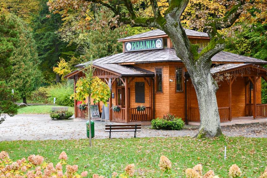 Rymanów-Zdrój w jesiennych barwach