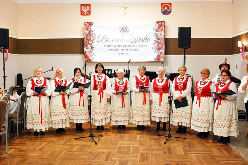 Śpiew, humor i wspomnienia - 20-lecie zespołu Zalaski
