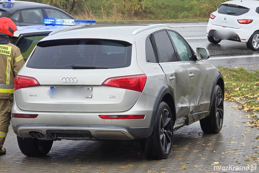 Piątkowa kolizja na ulicy Bieszczadzkiej