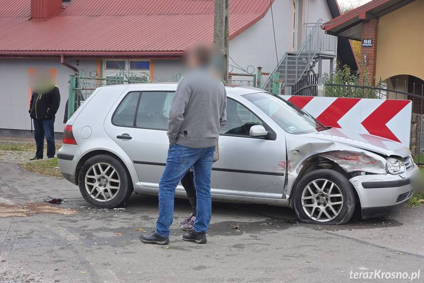 Piotrówka. Kolizja dwóch samochodów