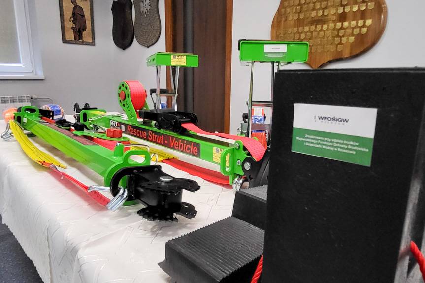 Nowy sprzęt dla strażaków z OSP Targowiska