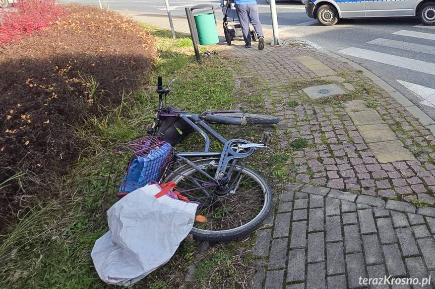 Krosno. Ciężarówka potrąciła rowerzystę