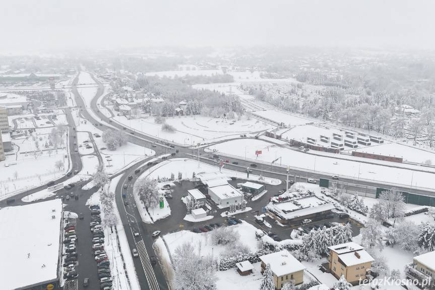 Krosno zachwyca zimową scenerią [ZDJĘCIA]
