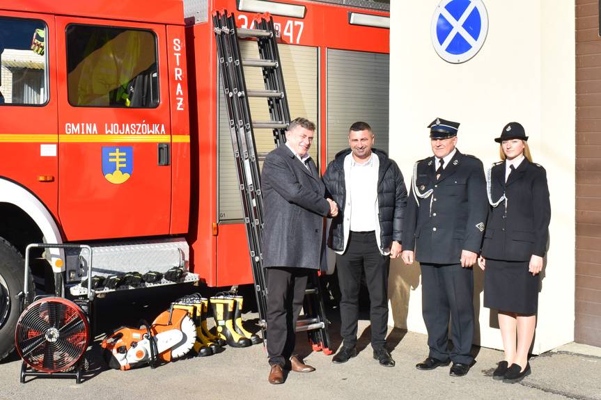 Nowy sprzęt dla strażaków z  OSP Wojaszówka