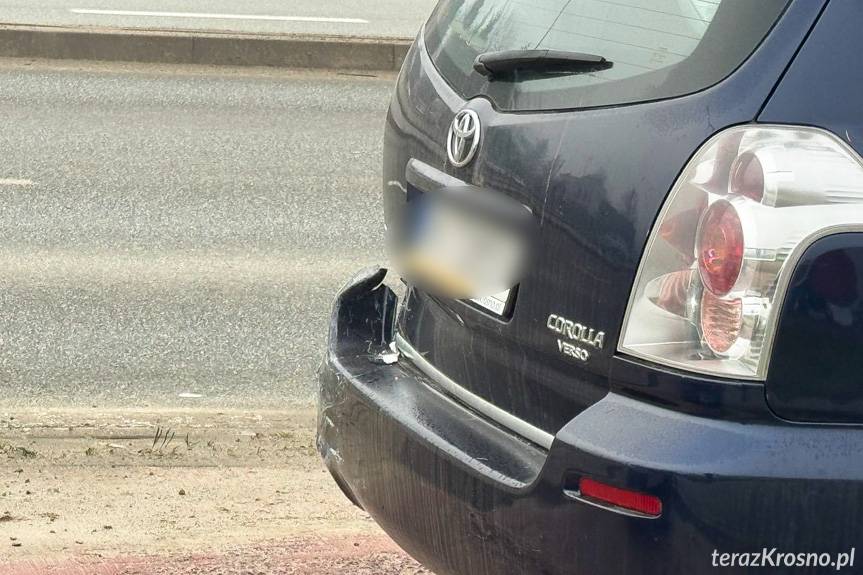 Krosno. Zderzenie dwóch samochodów