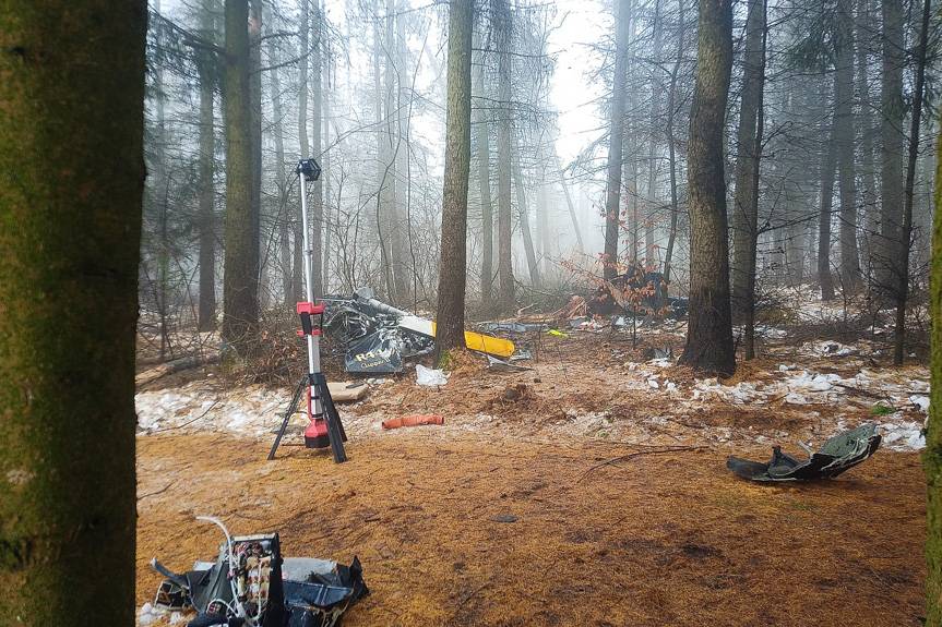 Tragiczny wypadek lotniczy. Maszyna leciała z Krosna