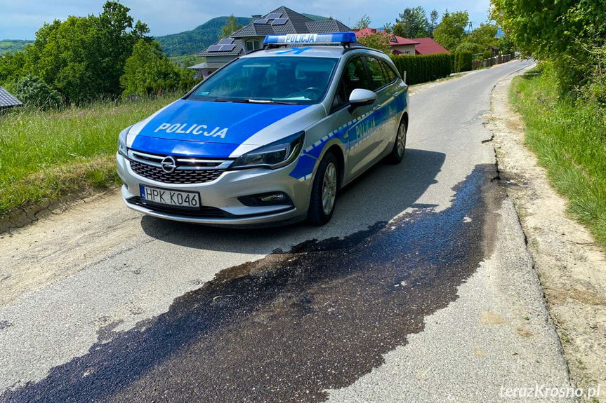 Czołowe zderzenie w Lubatowej