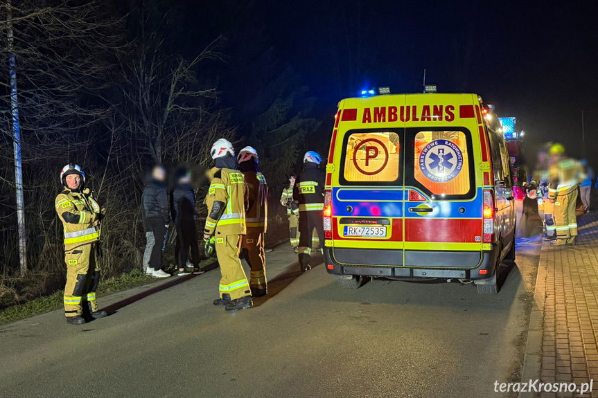 Wieczorny wypadek w Lubatówce. Mężczyzna w szpitalu