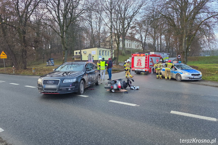 Poranny wypadek w Ustrobnej