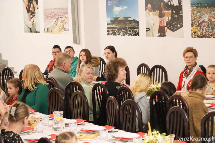 Wigilijne spotkanie rodzin zastępczych z powiatu krośnieńskiego