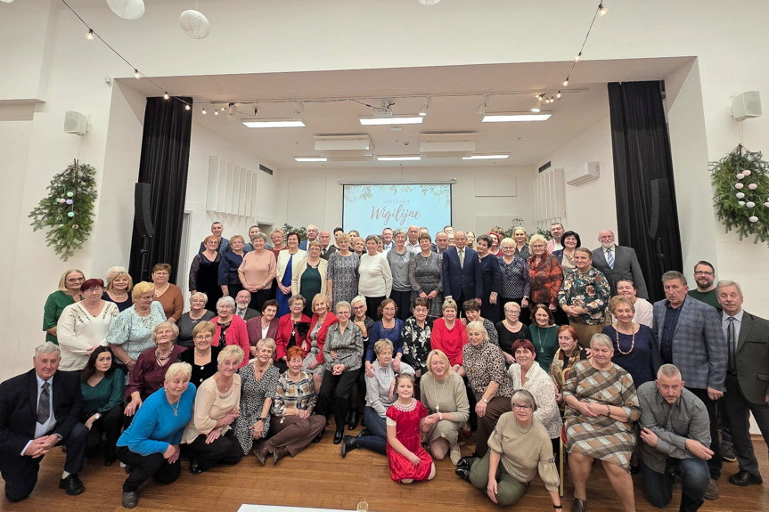 Świąteczne spotkanie seniorów z Gminy Rymanów