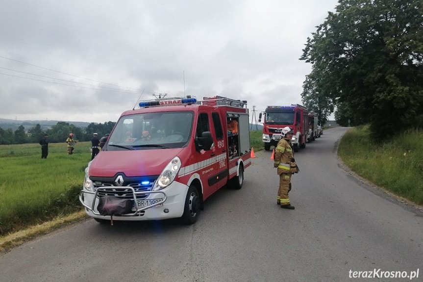 Kolizja w Jabłonicy Polskiej