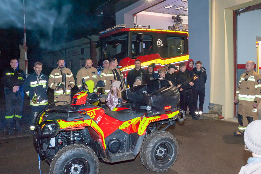 Światełko Betlejemskie i nowy quad dla strażaków