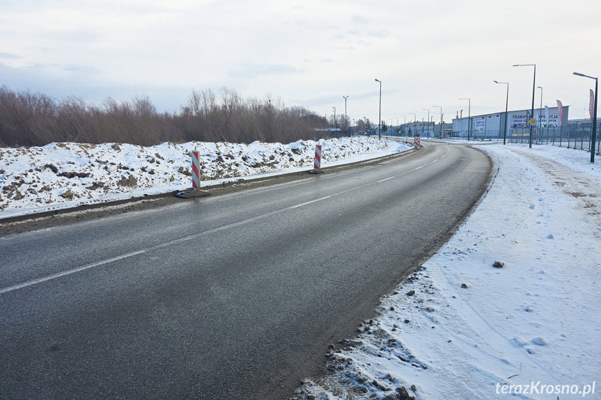 Rozkopane skrzyżowanie Zręcińska-Lotników w Krośnie. Dlaczego wstrzymano prace?