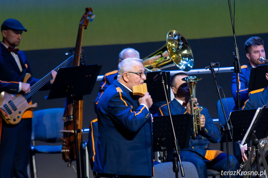 Koncert Noworoczny w Krośnie. 80 lat Miejskiej Górniczej Orkiestry Dętej [ZDJĘCIA]