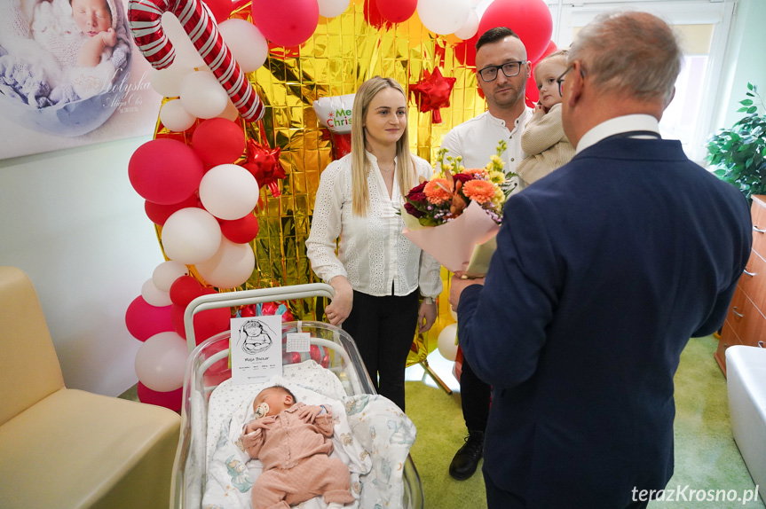 3020 gramów szczęścia. Maja pierwszą krośnianką nowego roku