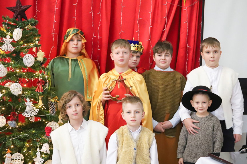 Spotkanie opłatkowe pełne muzyki i wspólnego śpiewu