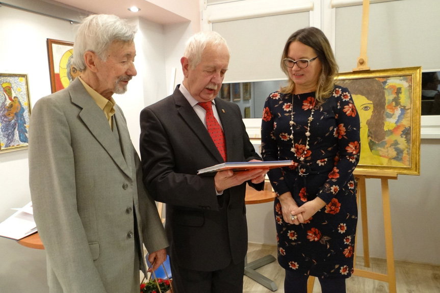 "Od Krosna do świata" - wernisaż prac Antoniego Niezgody i Moniki Niezgody