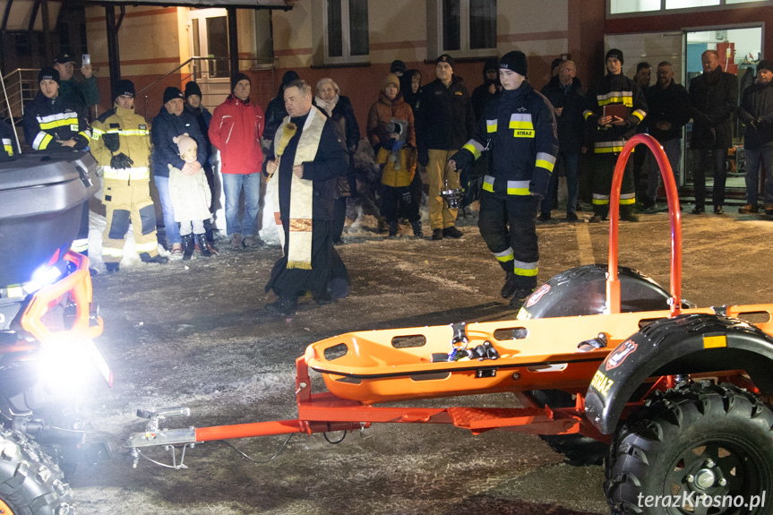 OSP Haczów z nowym quadem. Piękny prezent na nowy rok [ZDJĘCIA]