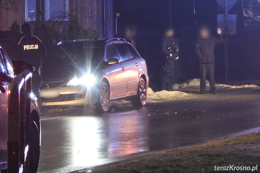 Bóbrka. Potrącenie pieszej