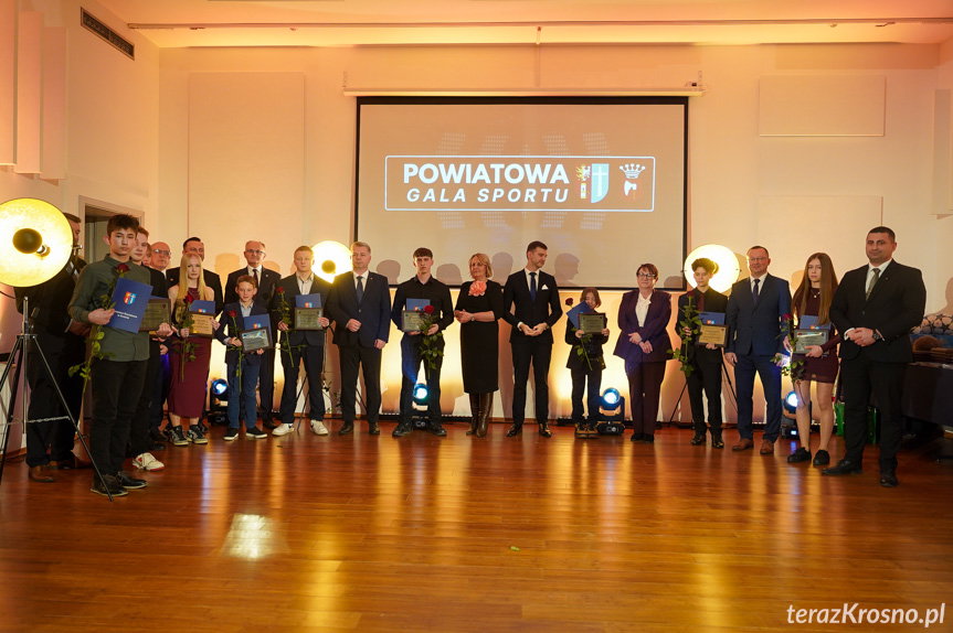 Gala Sportu Powiatu Krośnieńskiego w Rymanowie [ZDJĘCIA]