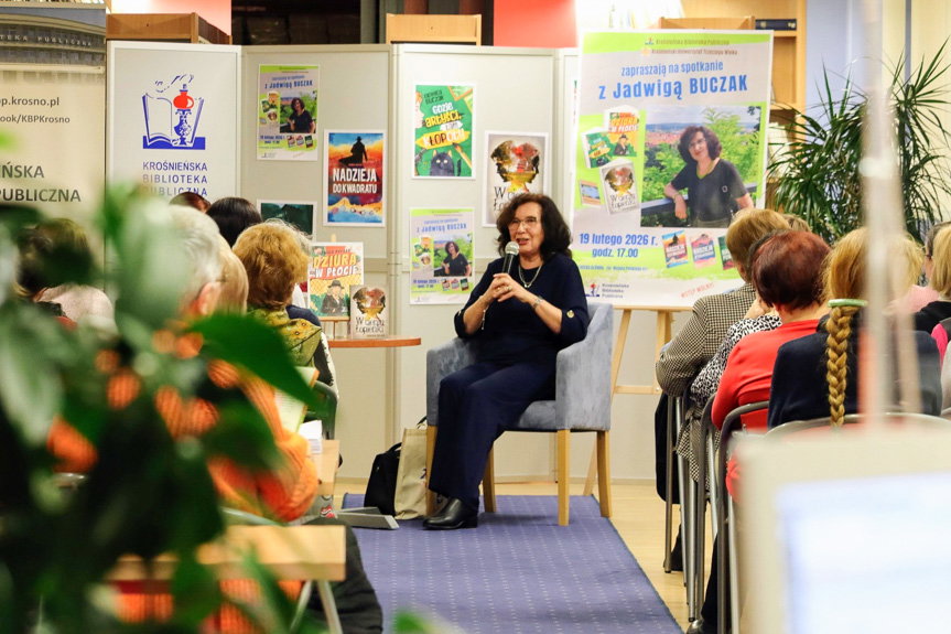 Pisarka, poetka, malarka - spotkanie z Jadwigą Buczak