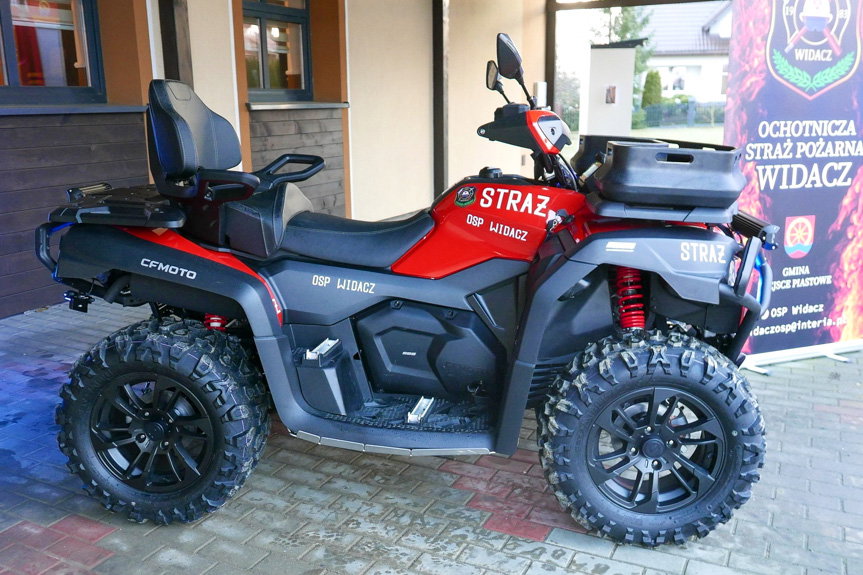 Strażacy z OSP Widacz otrzymali nowy quad