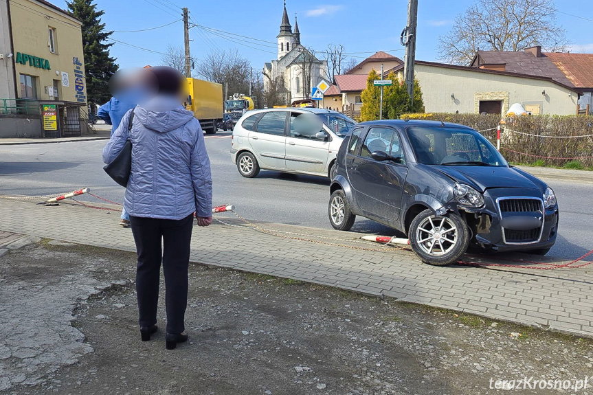 Zręcin. Mikrocarem ściął słupki