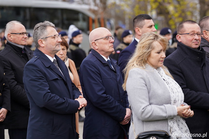 Oddali hołd ofiarom dwóch tragedii. Rocznicowe obchody w Krośnie