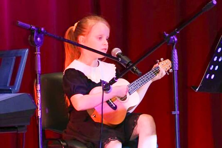 Koncert uczniów Ogniska Muzycznego