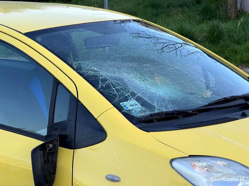 Wypadek w Krośnie. Piesza potrącona na ul. Chopina