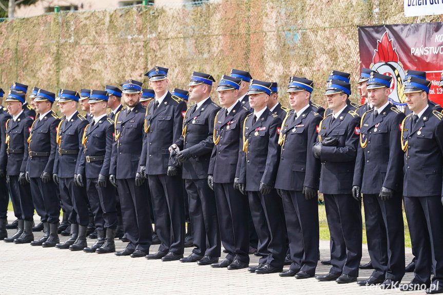 Strażacy z Krosna świętowali swój dzień. Były odznaczenia i awanse